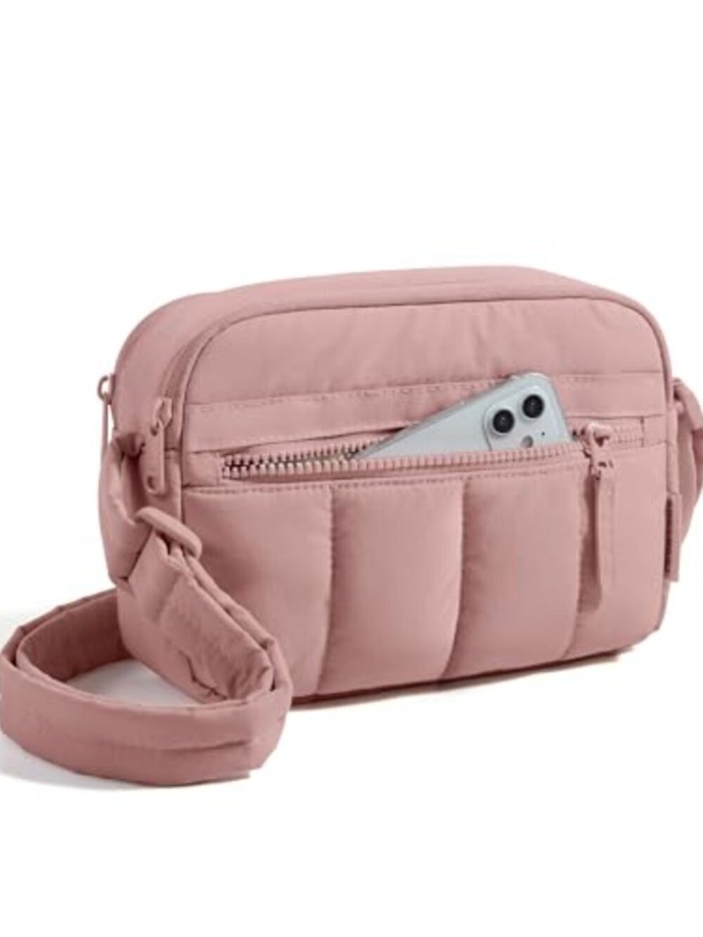 RFID Crossbody Purse Nylon Water Resistant Adjustable Strap Mini Bag